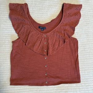 American Eagle Crop Tank Size M